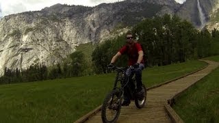 Ebike riding in Yosemite national park - Part 1