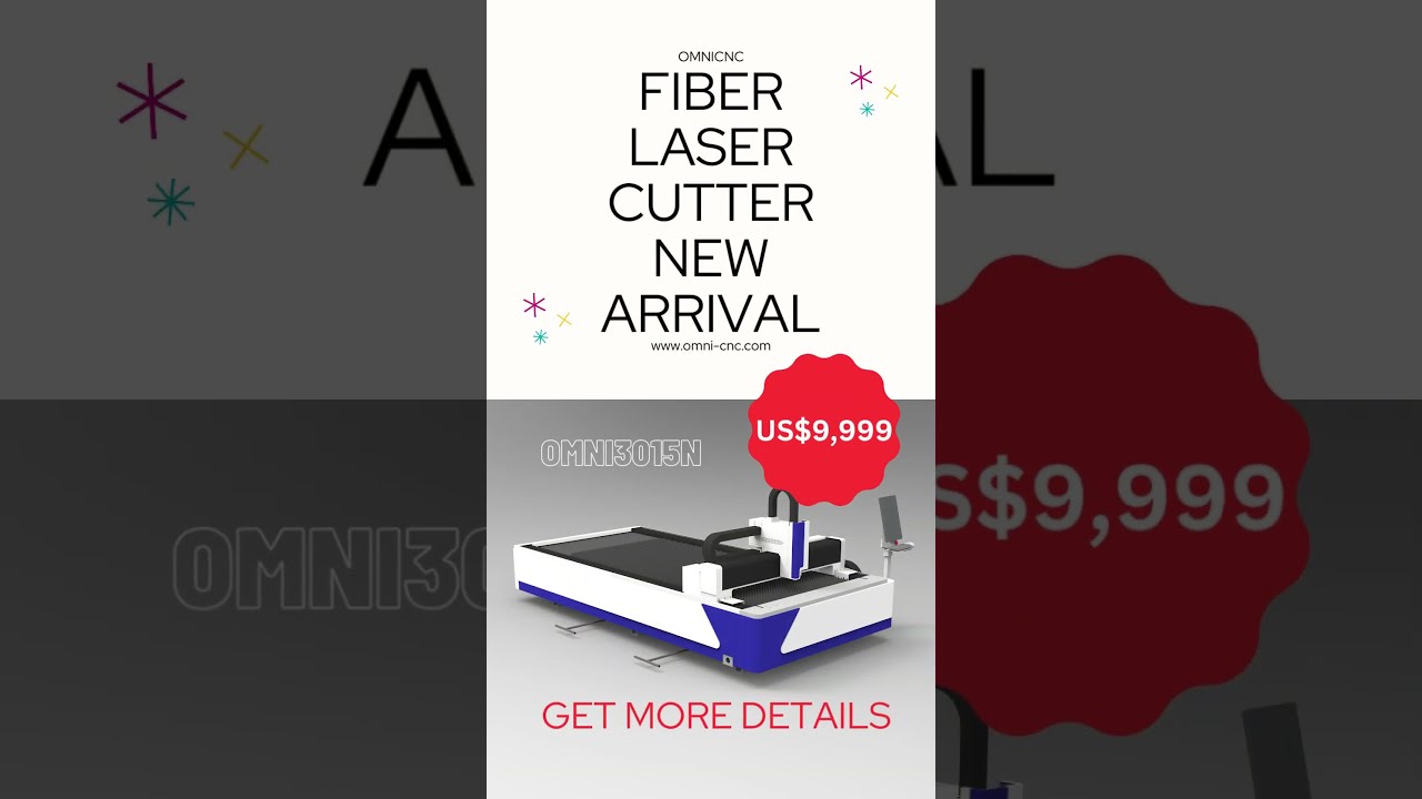 OMNI Fiber Laser Cutting Machine US$9999 