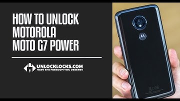 How To Unlock Motorola Moto G7 Power (Any Carrier Any Country) by Unlock Code.