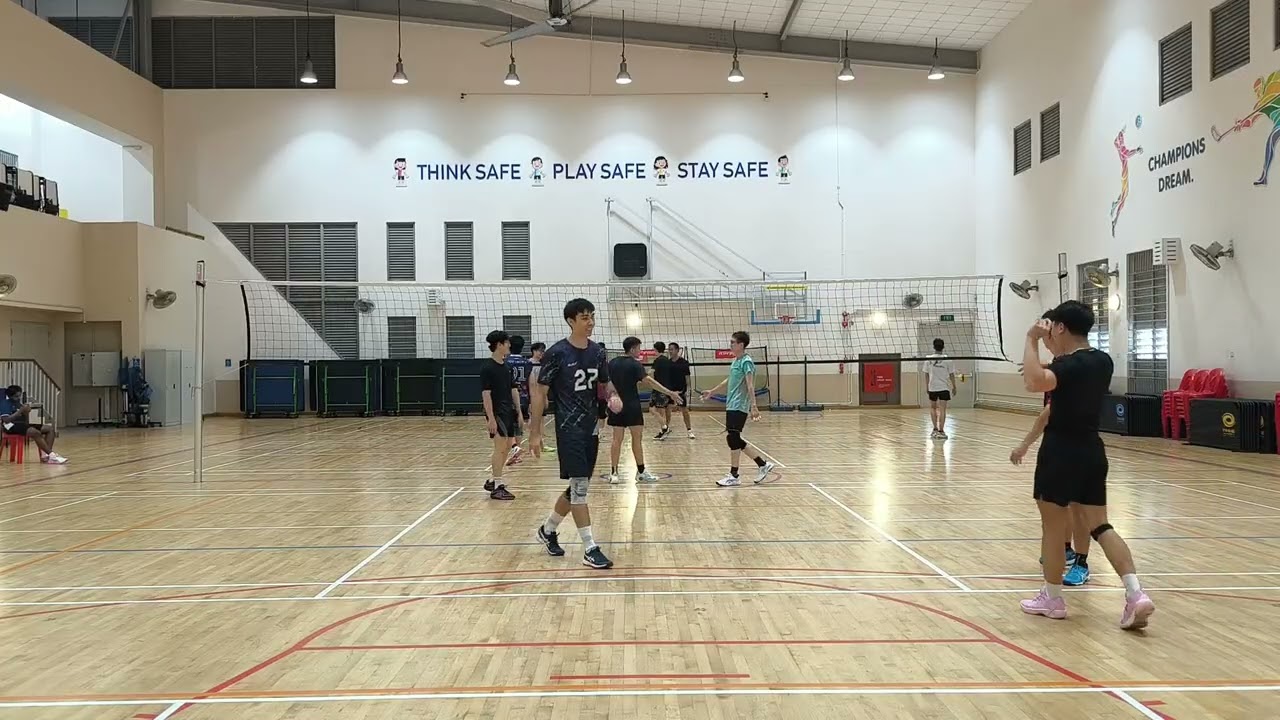 Set 3 - Men's Recreational Volleyball (21 Feb)