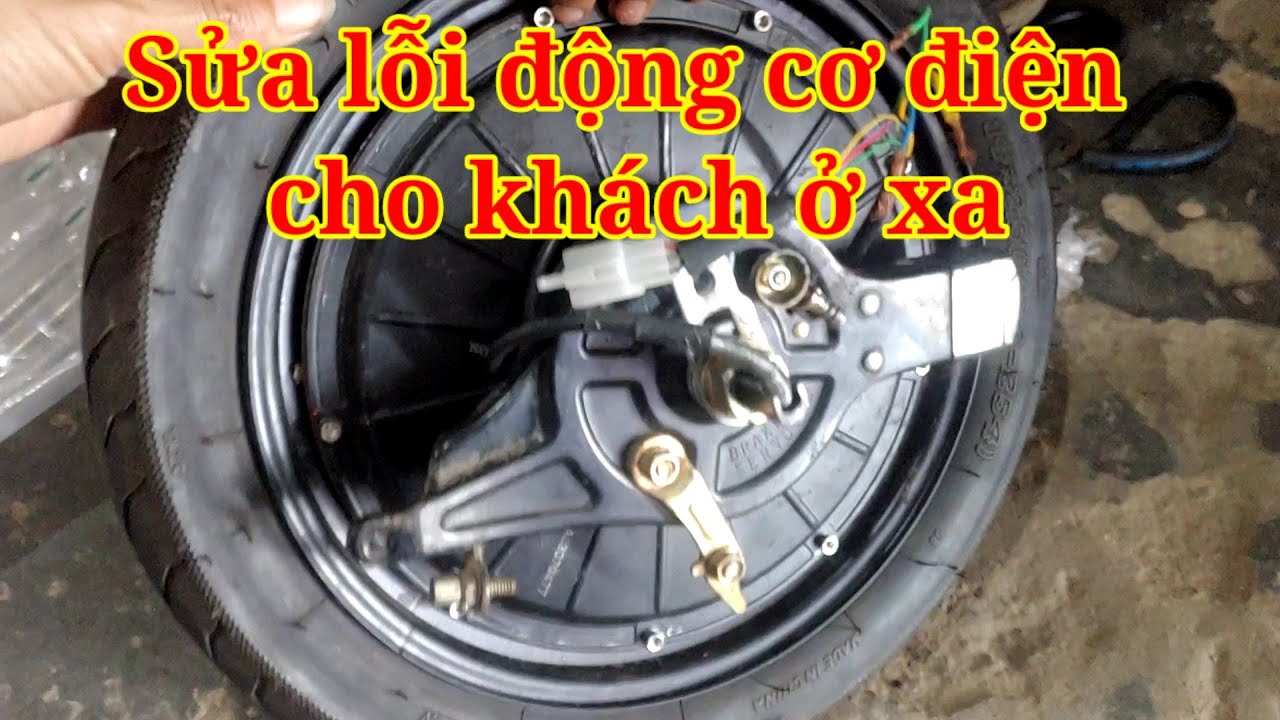 Dạy nghề xe điện Sửa lỗi động cơ cho khách ở xa | xe điện thiên phát