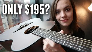 This Acoustic Guitar Costs 195 but sounds BEAUTIFUL
