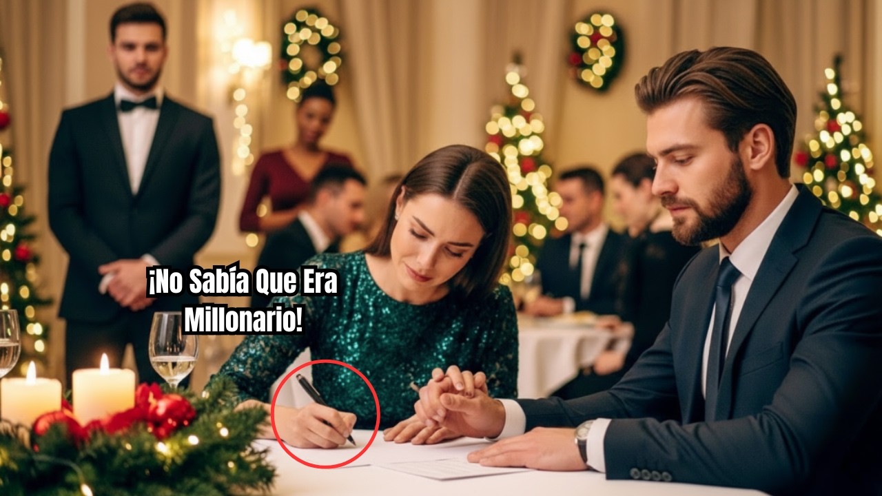 Divorcio en Navidad: Ella Llora Sin Saber Que Él Es Millonario
