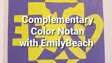 Complementary Color Notan