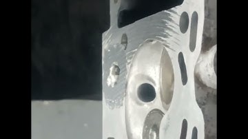 Skimming a Welding Cylinder 
