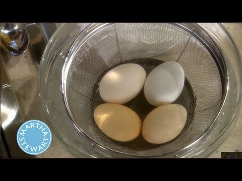 How to Peel a Hard-Boiled Egg⎢Martha Stewart's Cooking School