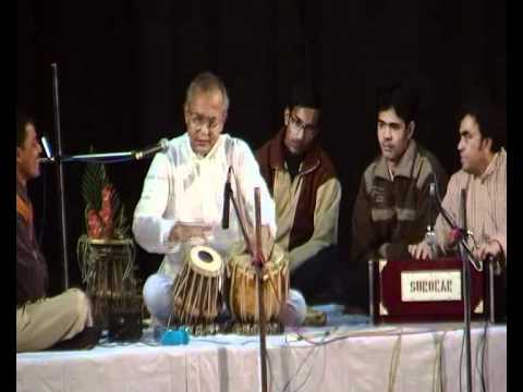 Jhaptaal qaida solo by Pandit Swaraj bhattacharyaavi