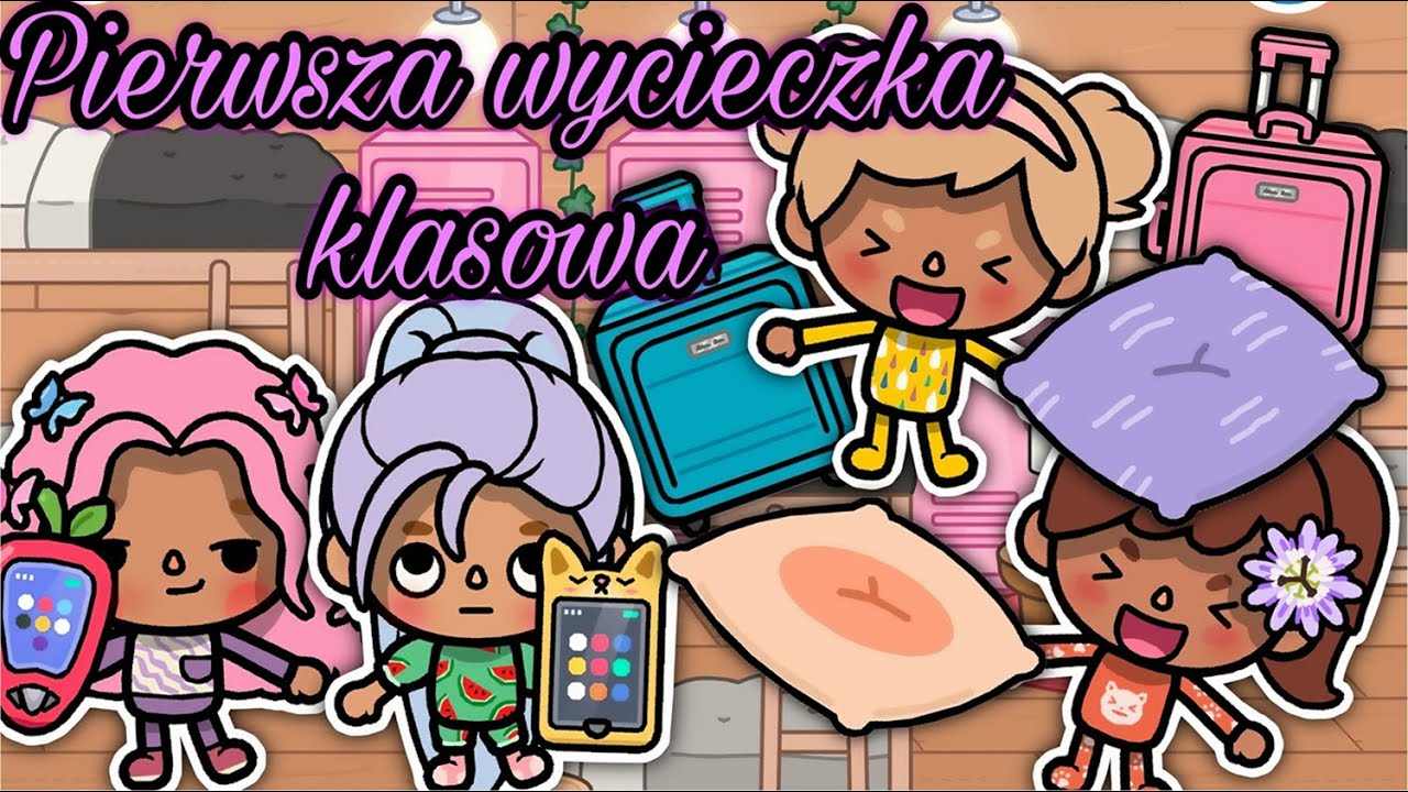 [CZĘŚĆ1] KLARA I OLIWIA NA WYCIECZCE KLASOWEJ 🚌🧳 |  TOCA BOCA HISTORYJKI PO POLSKU |