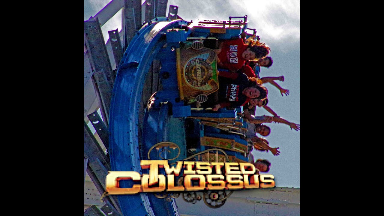 Twisted Colossus at Six Flags Magic Mountain - YouTube