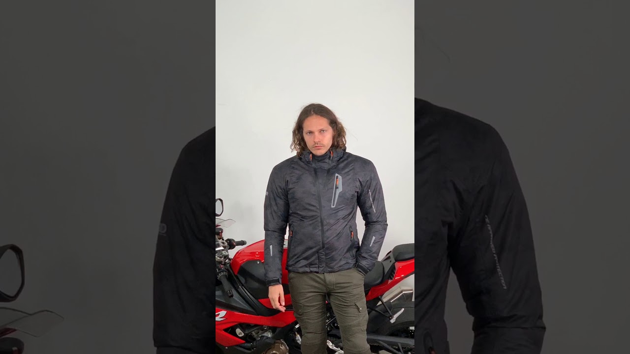 コミネ(KOMINE) バイク用 プロテクトウインターパーカ ブラック 5XLB