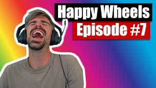 HOW NOT TO GAME! Happy Wheels Funny Moments Compilation 7