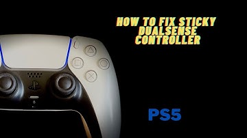 How to fix sticky/stuck dualsense Ps5 controller tutorial