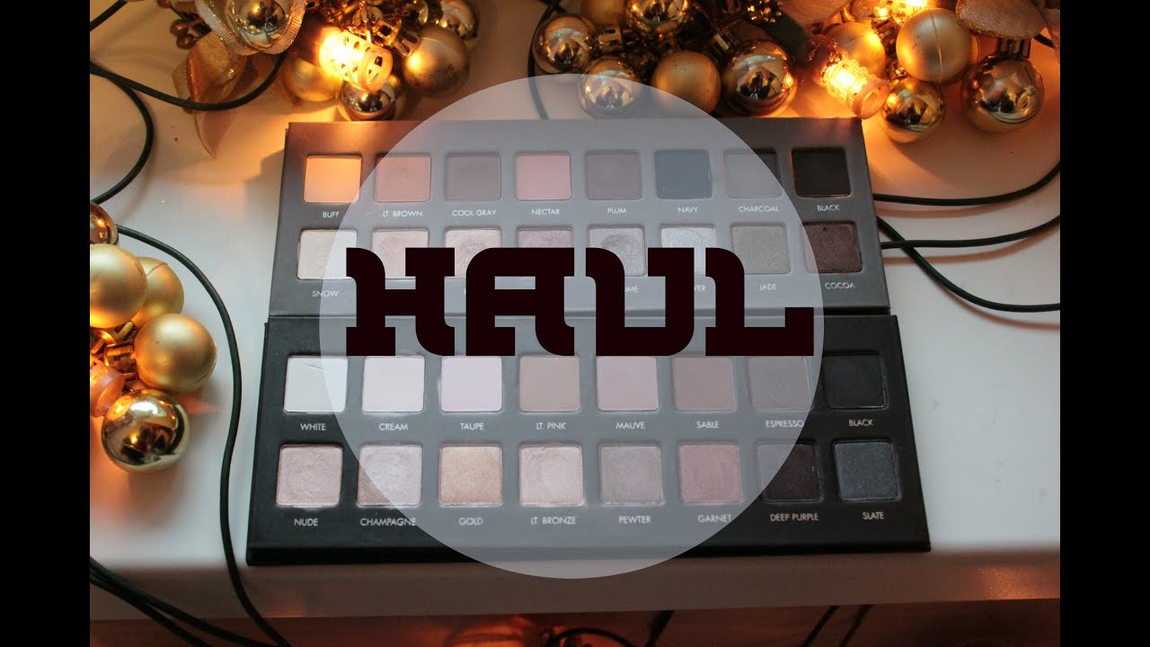 Покупки осень 2014 | HAUl | LORAC PRO 1,2, SMASHBOX, MAYBELINE