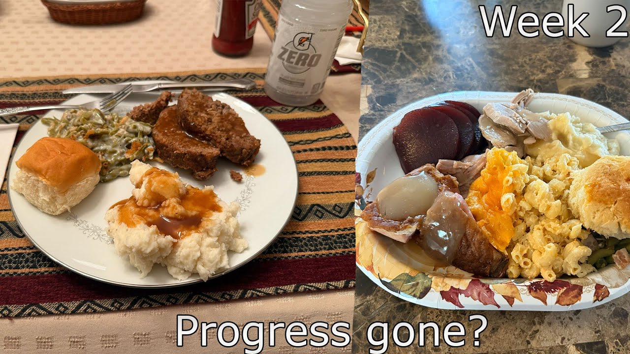 Thanksgiving RUINED my progress?! | Losing the Weight Week 2