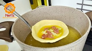 Have a ladle, pour the egg on the dough and the result will be amazing! A simple recipe! screenshot 4