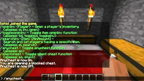 Bukkit plugin OpenInv (Minecraft 1.0.0)