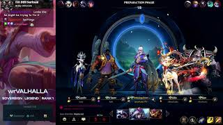 Wild Rift Valhalla | RANK 1 LQ  | LIVE STREAM