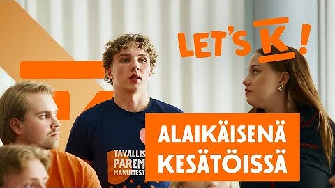Kesätöitä alle 18-vuotiaille