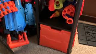 Testing out some Nerf guns I got from a yard sale