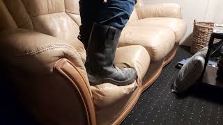 Leather Couch Stomp