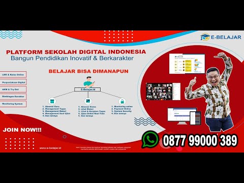 Tutorial Penggunaan Demo E belajar v2 Untuk Admin 087799000389