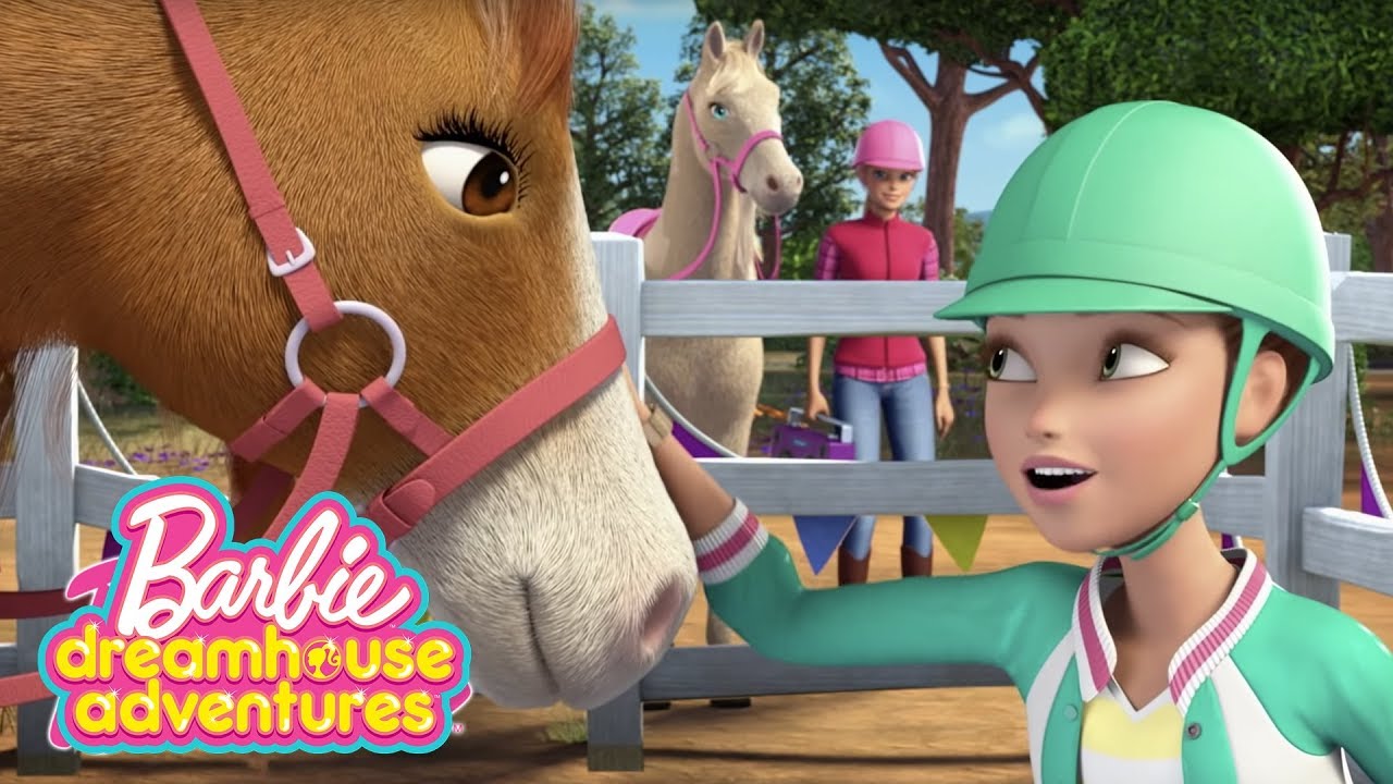 le cheval de rêve de Barbie -Mattel