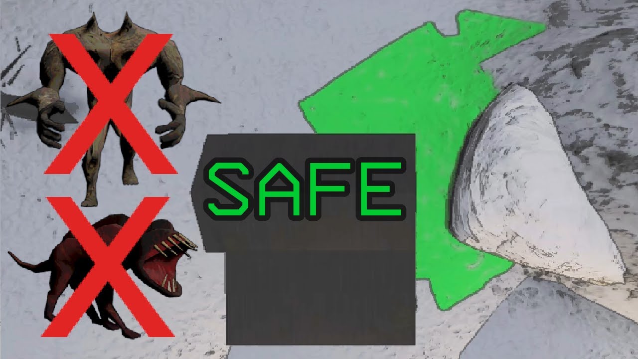 [All versions] Safe zones to kill outdoor entities on Rend - YouTube