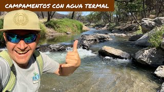 El Arenal  Río de agua termal y zonas de campamentos en el Bosque de La Primavera
