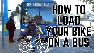 How to Load Your Bike on a TriMet Bus