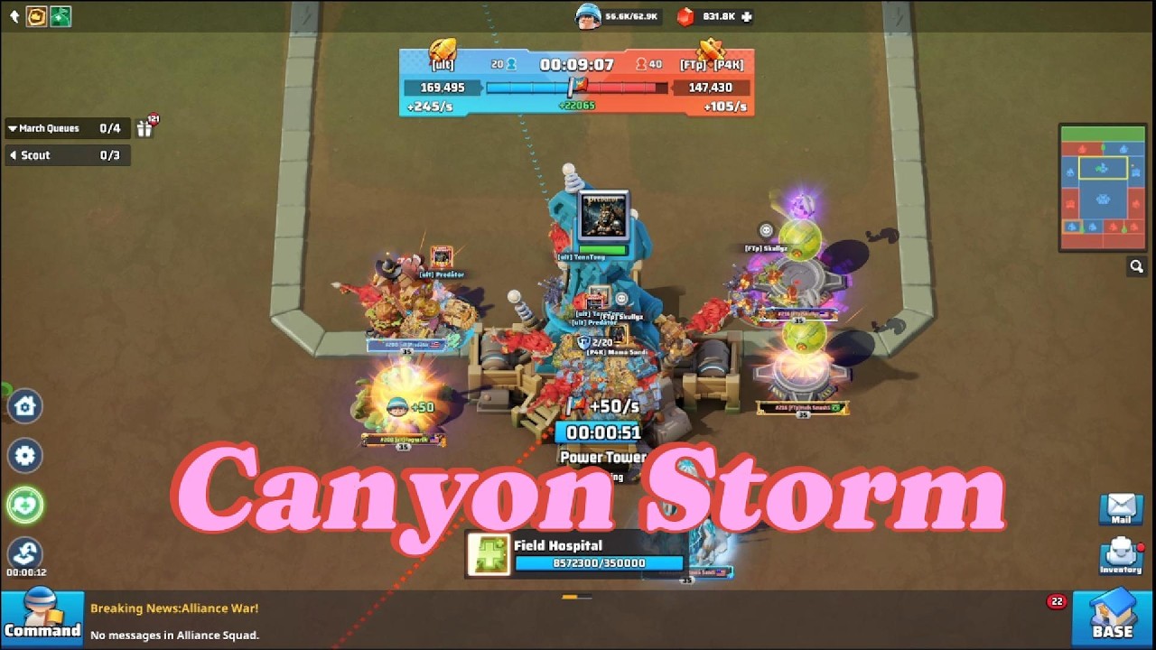 1v2 against a VIP 18 😅 - 200 ult vs 216 FTp and 333 P4K - Canyon Storm | LAST WAR