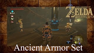 Zelda Breath of The Wild Ancient Armor Set (Guardian Armor)