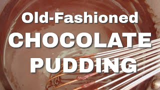 Indulge in Rich & Decadent Homemade CHOCOLATE PUDDING in 10 minutes (OldFashioned Recipe)