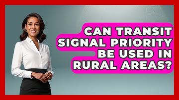 Can Transit Signal Priority Be Used In Rural Areas? - Civil Engineering Explained