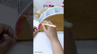 DIY pen stand | DIY table top organizer #shorts #creativebuddyniti #diy #ytshorts #trending #viral
