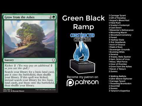 Standard Deck Tech: Green Black Ramp (Magic: The Gathering)