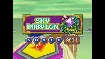 Sonic Rush Adventure - Sky Babylon