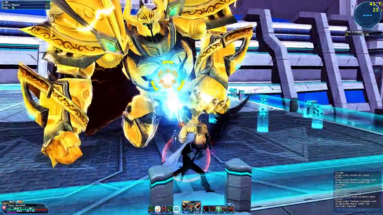 Pso2 Solo Extreme Quest Hufi Partizan Only Mostly 734 Youtube 