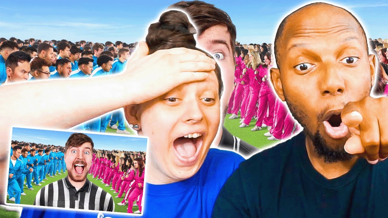 100 Girls Vs 100 Boys For 0,000 – Mr. Beast (Reaction)