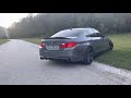 Bmw f10 530d down pipe sound brutal.!