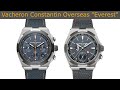 Vacheron Constantin Overseas Everest Chronograph and Dual Time Limited Editions In Titanium