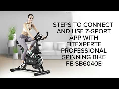 Sellincost Steps To Connect And Use Z-Sport App With Spinning Bike FE-SB6040E