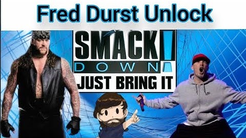 WWF Smackdown! Just Bring It Fred Durst Unlock