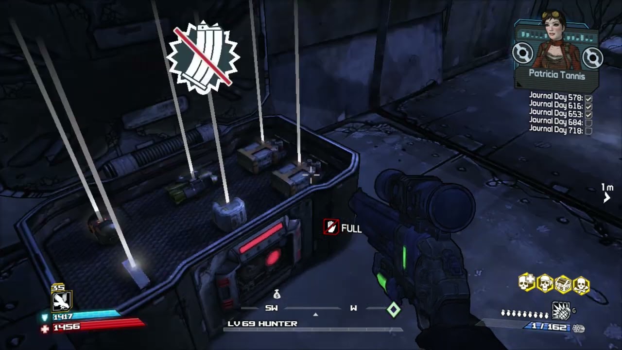 Borderlands GOTY #75 Hidden Journal Rust Commons East