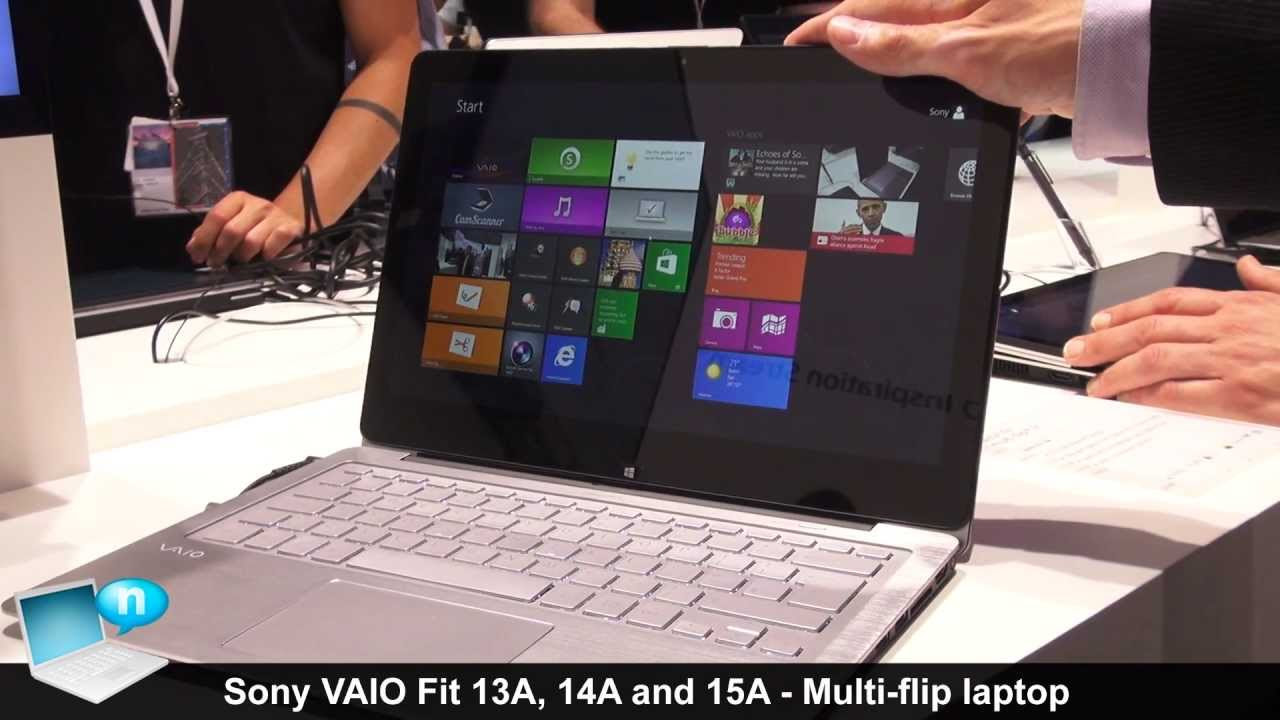 Sony VAIO Flip 15 Pen for Art and Note Taking Demo - YouTube