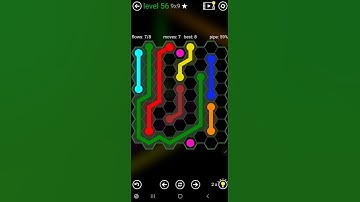 How To Solve Flow Free Hexes Jumbo Interval Pack Level 56 Board Walk Through Solution Walkthrough