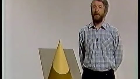 OU BBC M101 Ep 20 of 32 Block 4 Unit 3 Conics Maths Foundation Course