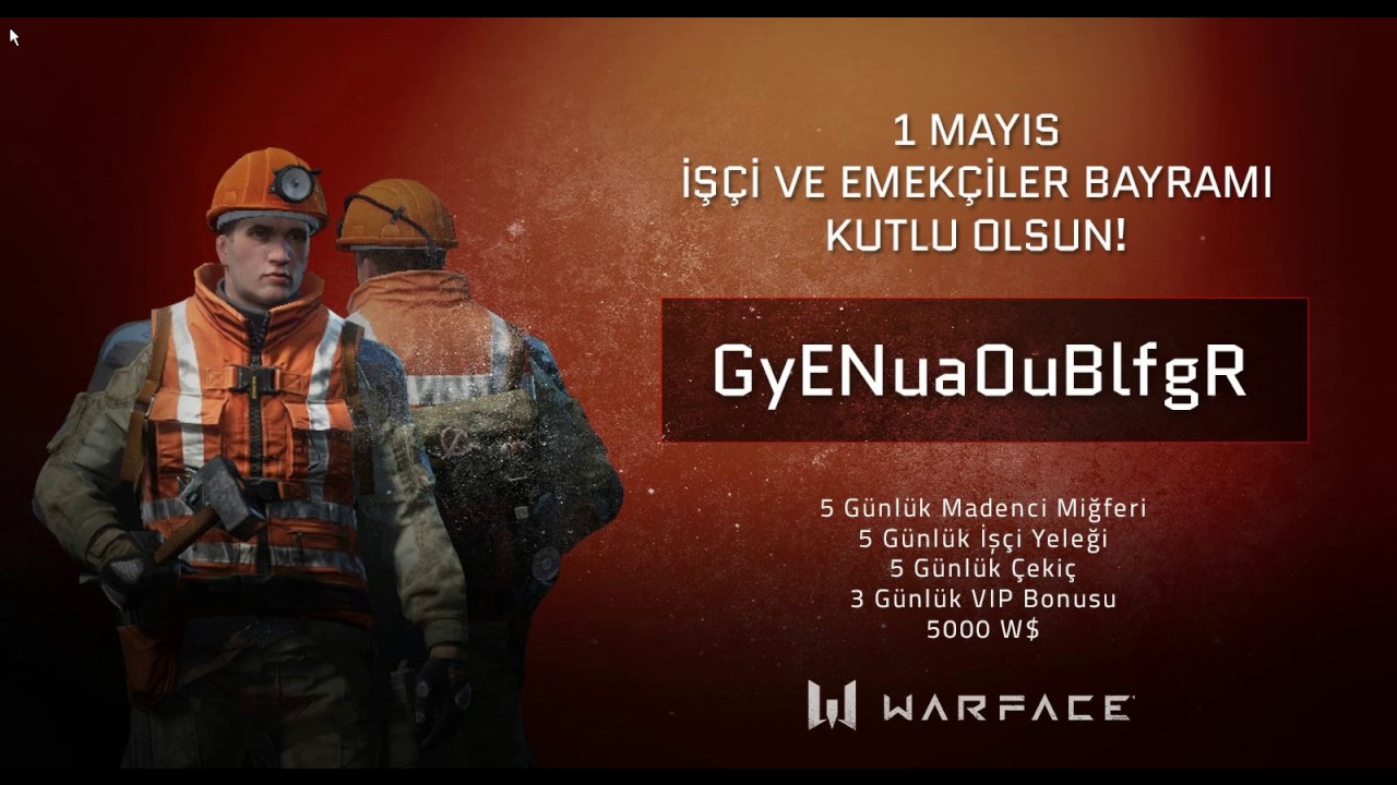 Пин Код PIN KOD TR Warface (Турецкий Варфейс)