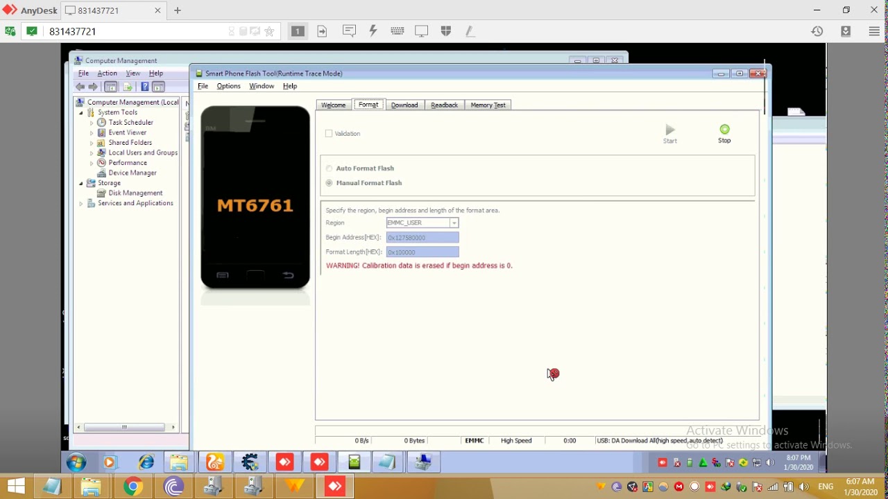 Tecno KC2 Frp Lock Done & DA Boot File In Sp Flash Tools