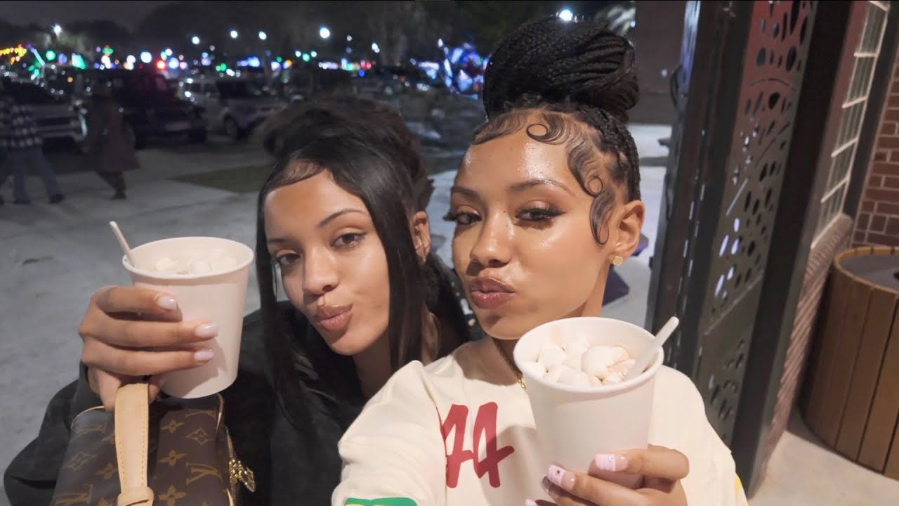 Непринужденный день шопинга с сестрой.