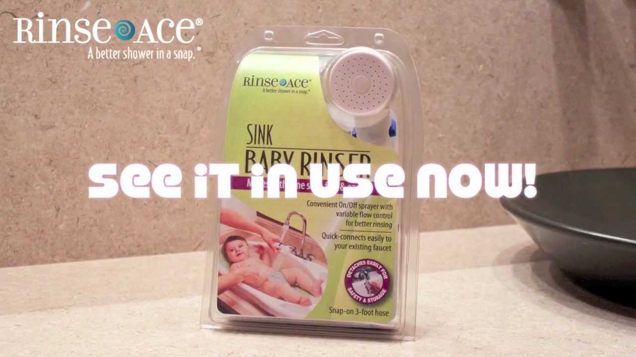Sink Baby Rinser by Rinse Ace for Newborn Babies
